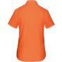 Kariban Chemise popeline polycoton manches courtes entretien facile femme orange