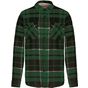Kariban Surchemise à carreaux doublée sherpa forest_green/black_checked