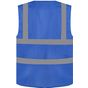 Yoko Gilet haute visibilité à maille ajourée recyclée royal_blue