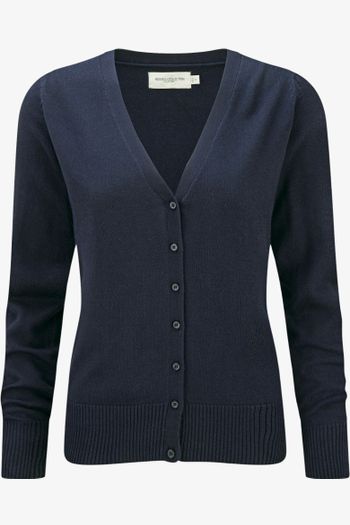 Image produit Ladies' V-Neck Knitted Cardigan