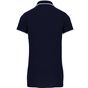 Kariban Polo maille piquée manches courtes femme navy/white/red