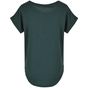 Build Your Brand Ladies Long Slub Tee bottle_green