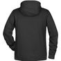 James&Nicholson Men´s Hoody black_heather