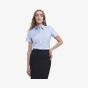 Russell Chemise à chevrons cintrée manches courtes femme