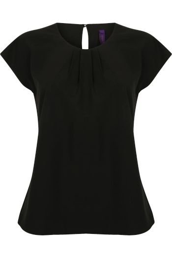 Image produit Pleat front s/s blouse