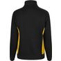 Velilla Sweat bicolore zippé black/yellow