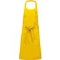 Kariban Tablier polycoton sans poche yellow
