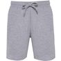 Kariban Bermuda molleton non gratté écoresponsable homme oxford_grey