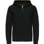 Kariban Sweat-shirt capuche zippé enfant black