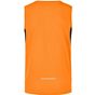 James&Nicholson Men's Running Tank orange/black