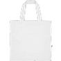 Neutral Twill Shopper Bag white