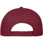 Daiber 5 Panel Cap Bio Cotton burgundy
