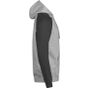 Tee Jays Unlabeled Two-tone Hooded Sweatshirt heather_grey/black