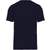 kariban T-shirt coton bio avec poche navy/grey_heather