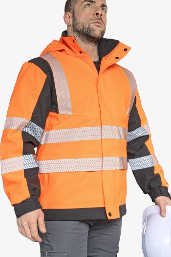 Premium printable Hi-Vis softshell safety jacket Copenhagen