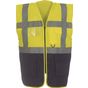 Yoko Gilet multifonction haute visibilité hi_vis_yellow/navy