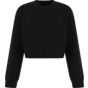 SF Clothing Kids´ cropped slounge sweat black