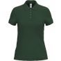 iDeal Basic Brand Polo piqué femme 200 ideal_forest_green