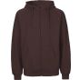 Neutral Mens Zip Hoodie brown