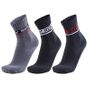 Replay Underwear & Socks Tennis Socks (3 Pair Card wrap) anthracite/anthracite/black