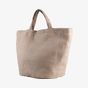 kimood Sac cabas en toile de jute teint 100% naturel