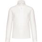 Kariban Enzo - Micropolaire col zippé homme white