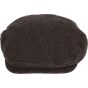 K-up Bêret duckbill herringbone_chocolate