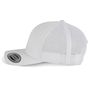 k-up Casquette Trucker modèle rétro - 6 panneaux white/white