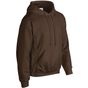 Gildan Adult Hooded Sweatshirt dark_chocolat