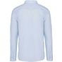 Kariban Chemise popeline manches longues homme  striped_pale_blue