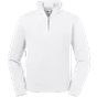 Russell Sweat col zippé 1/4 Authentic white