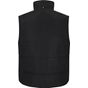 Velilla Gilet matelassé bicolore multipoches black/yellow