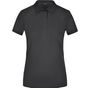 James&Nicholson Ladies´ Elastic Polo Piqué black