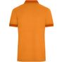 James&Nicholson Men´s Heather Polo orange_melange/dark_orange