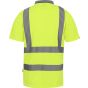 Regatta Men's Hi-Vis Pro Contract Polo yellow