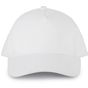 K-up Casquette 5 panneaux en coton bio white