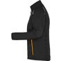 James&Nicholson Ladies´ Hybrid Jacket black/neon_orange