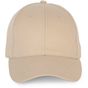 K-up Casquette - 6 panneaux beige