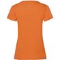 fruit of the loom Tee-shirt femme Valueweight orange