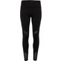 TriDri Legging Femme Tridri® Long À Pans Techniques En Filet black