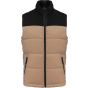 Kariban Bodywarmer matelassé bi-ton unisexe wet_sand/black