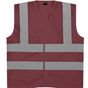 Pro RTX High Visibility Gilet de sécurité maroon