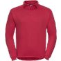 Russell Sweatshirt de travail col polo très résistant classic_red