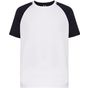 JHK Sport contrast man white/navy