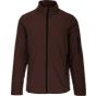 Kariban Veste softshell homme chocolate