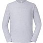 fruit of the loom Iconic 195 Ringspun Premium Long Sleeve T sport_grey