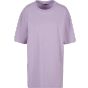 Build Your Brand Ladies Oversized Boyfriend Tee Lilac