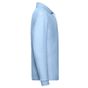 fruit of the loom Kids 65/35 long sleeve polo sky_blue