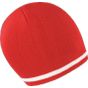 Result National Beanie red/white
