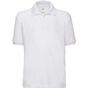 fruit of the loom 65/35 Polo Kids white